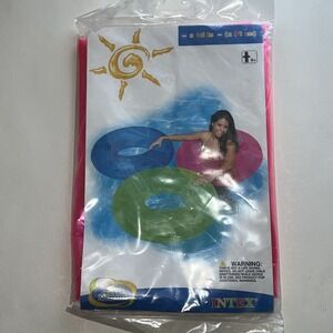 2007 Intex The Wet Set Tire Tube‎ 59251TT Neon Pink NOS New 36 in. Hard To Find